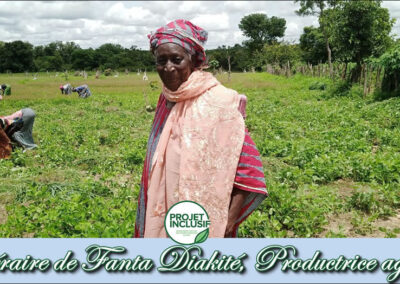 Itinéraire de Fanta DIAKITE, Productrice agricole