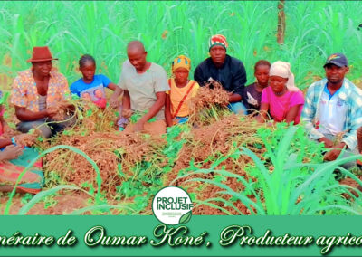 Itinéraire de Oumar KONE, Producteur agricole.